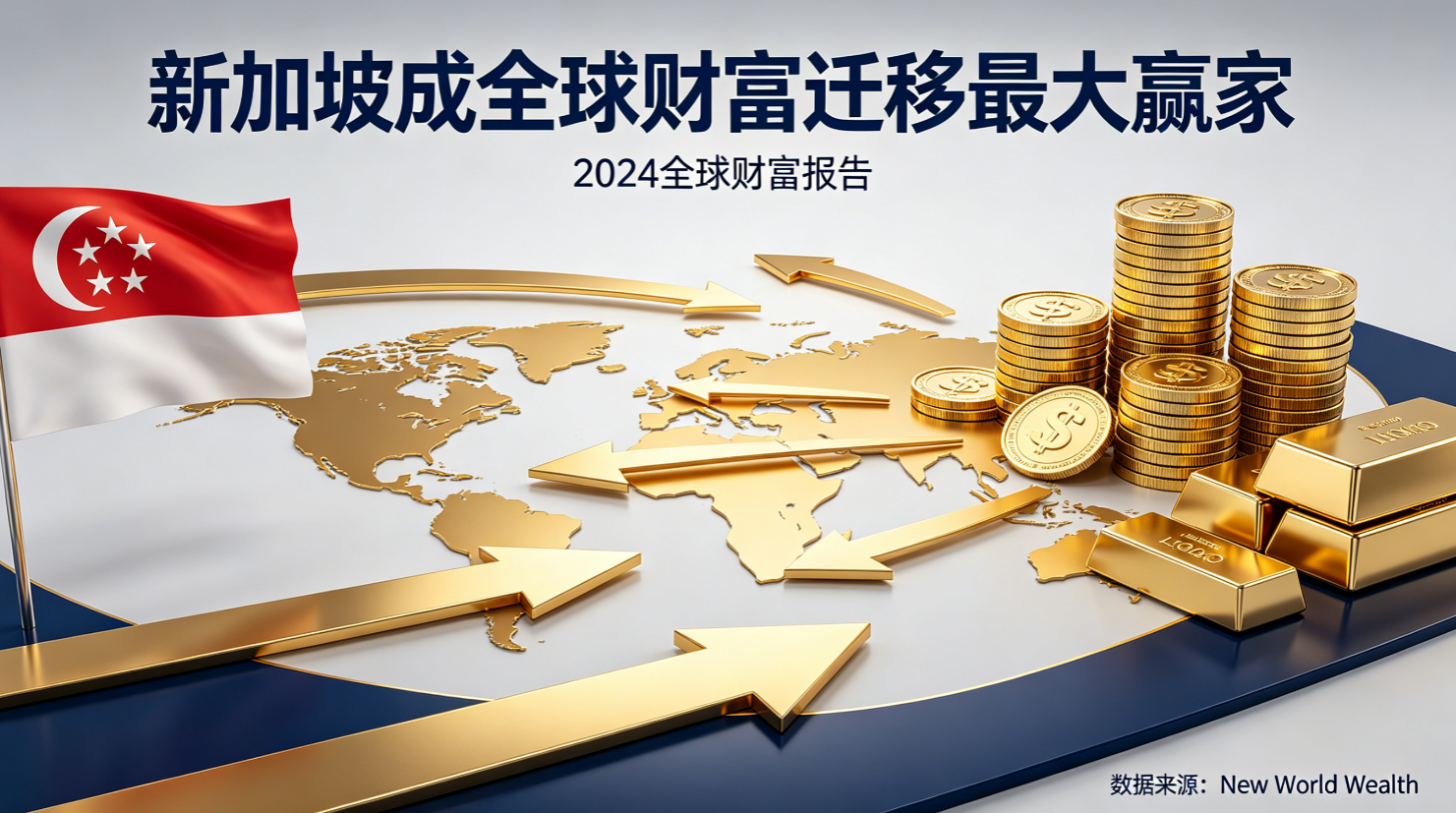最新发布的全球财富迁移报告显示，随着高净值人士加快全球资产配置和身份规划，新加坡凭借稳定的政治环境、完善的制度体系和成熟