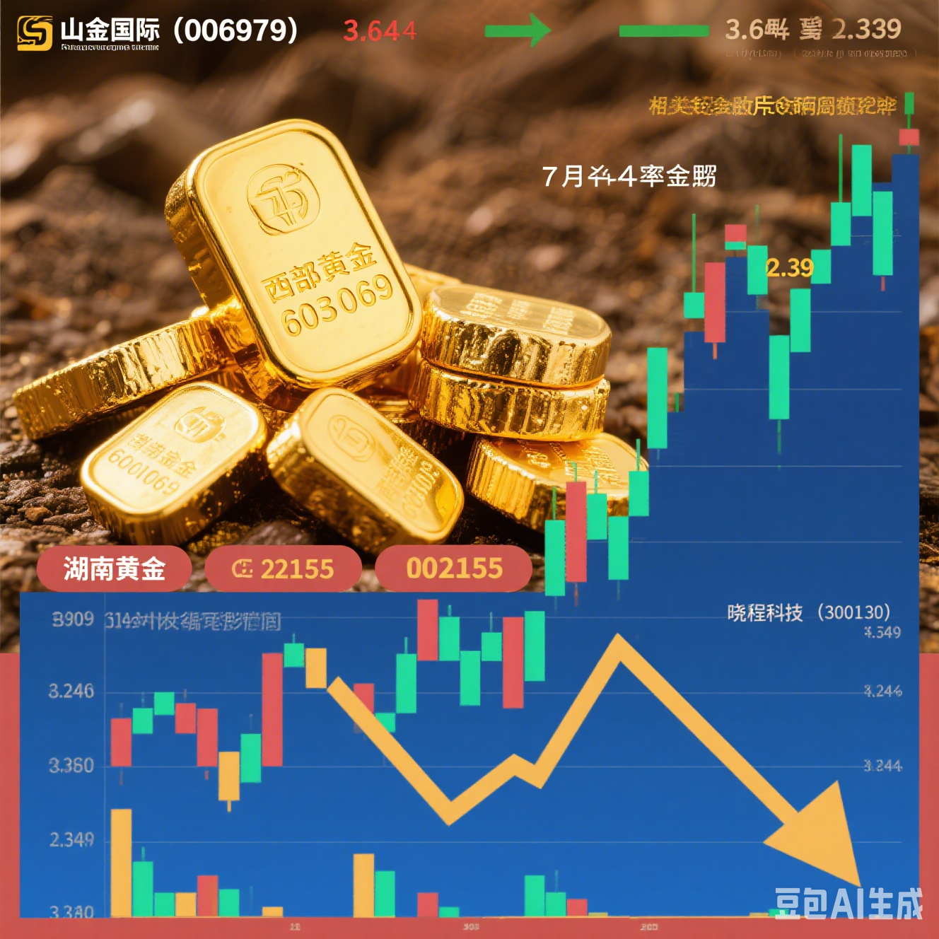 Illustration related to the precious-metals market