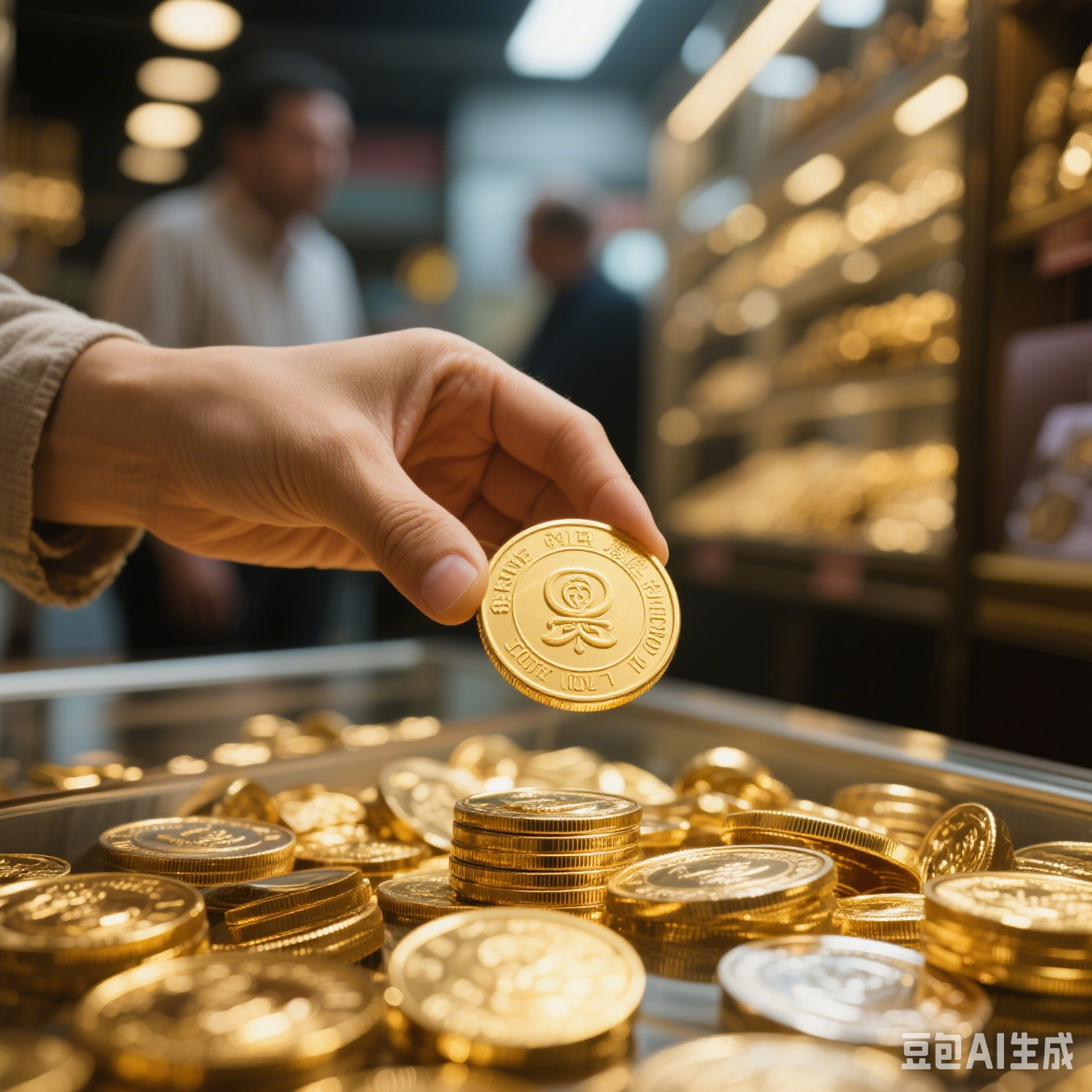 黄金价格形成机制示意图