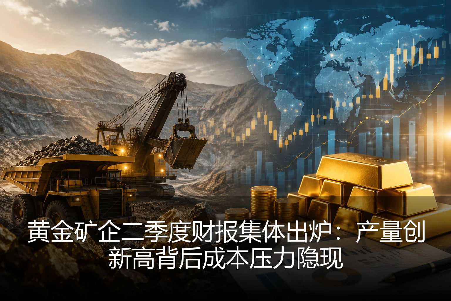 黄金矿企二季度财报集体出炉：产量创新高背后成本压力隐现